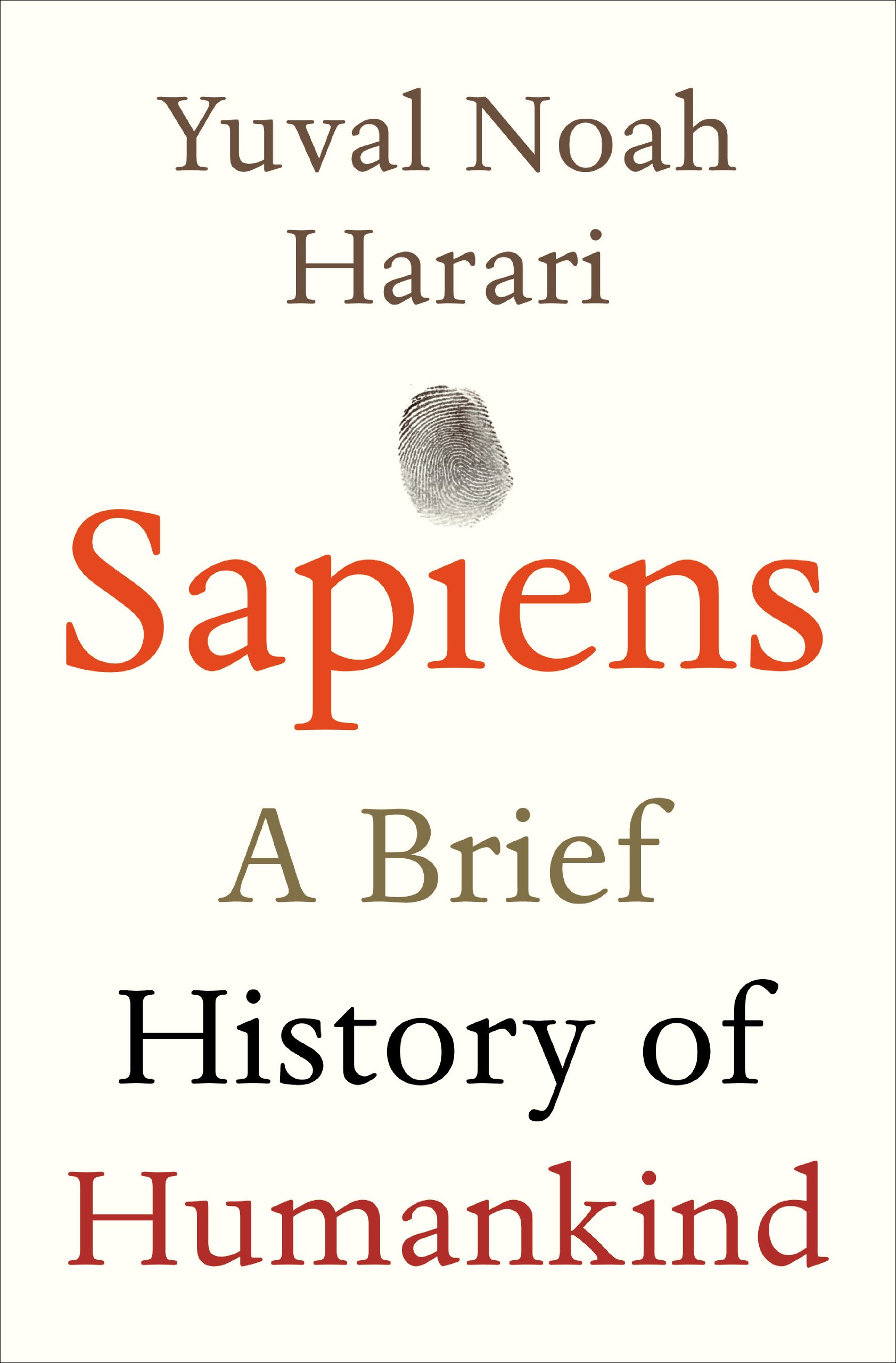 Cover image of Sapiens book by Yuval Noah Harari